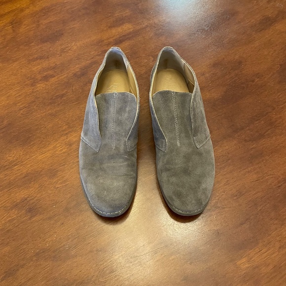 Franco Sarto Women's Leather LowAnkle Boots, Size 10, Taupe - Picture 2 of 8